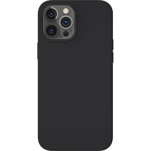 

Чехол SwitchEasy MagSkin для смартфона Apple iPhone 12 Pro Max, силикон, черный (GS-103-123-224-11)