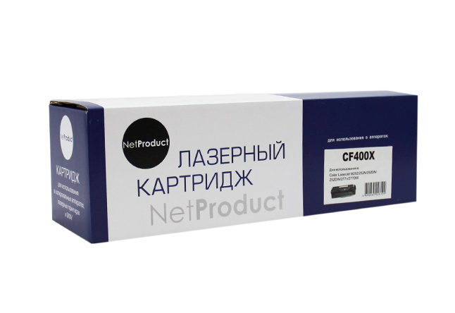

Картридж лазерный NetProduct N-CF400X (201X/CF400X), черный, 2800 страниц, совместимый для CLJ M252/252N/252DN/252DW/277n/277DW