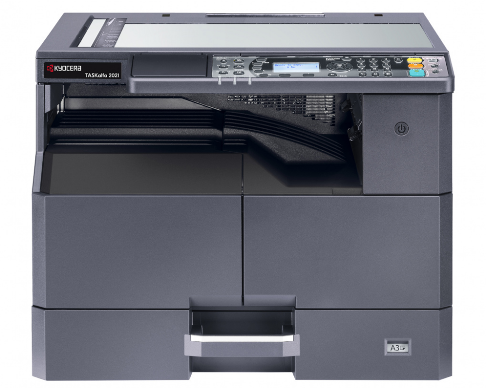 

МФУ лазерный Kyocera TASKalfa 2021, A3, ч/б, 20стр/мин (A4 ч/б), 10стр/мин (A3 ч/б), 600x600dpi, USB (1102ZP3NL0), 2021