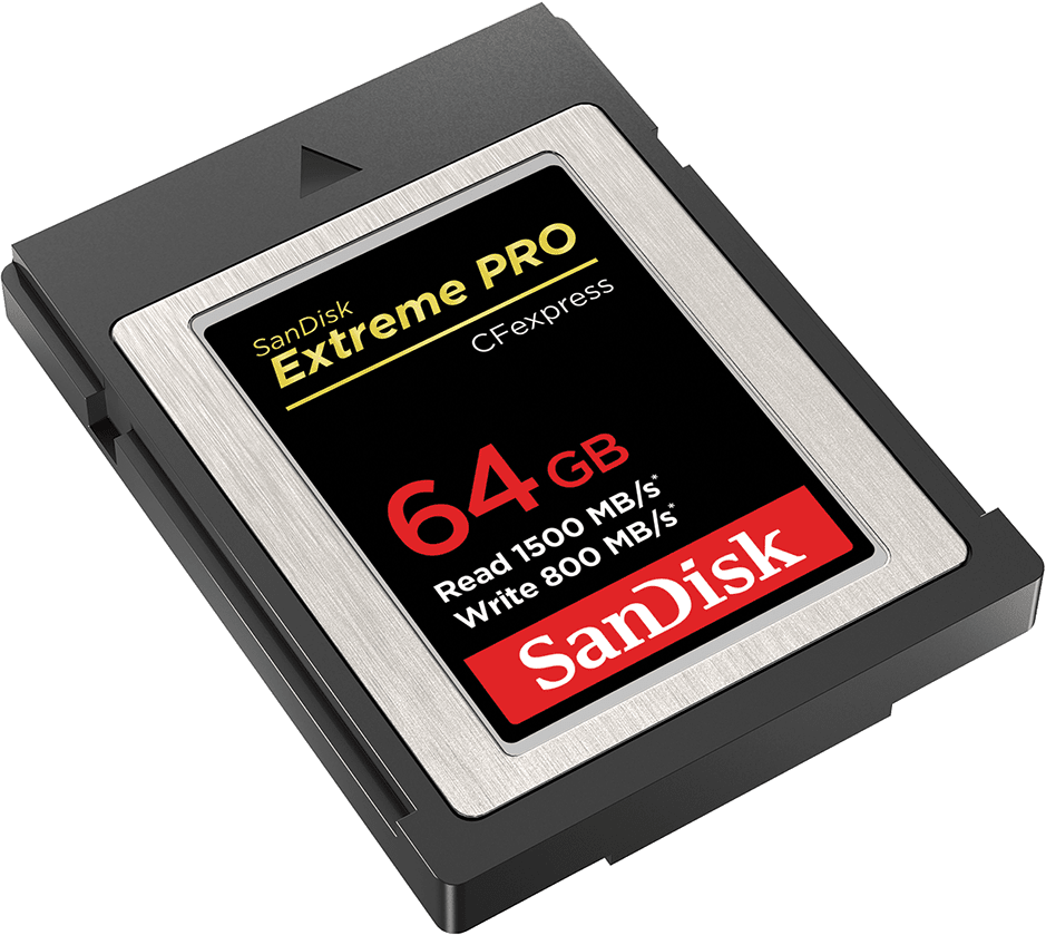 Карта памяти 64Gb CompactFlash Sandisk CFexpress (SDCFE-064G-GN4NN)