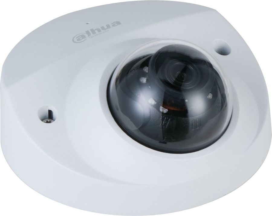 

IP-камера DAHUA 3.6мм, уличная, купольная, 2Мпикс, CMOS, до 1920x1080, до 25кадров/с, ИК подсветка 50м, POE, -40 °C/+60 °C, белый (DH-IPC-HDBW3241FP-AS-0360B)