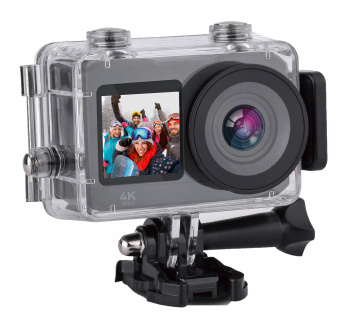 Экшн-камера Digma DiCam 520, 11.9MP, 3840x2160, USB, WiFi, серый (DC520)