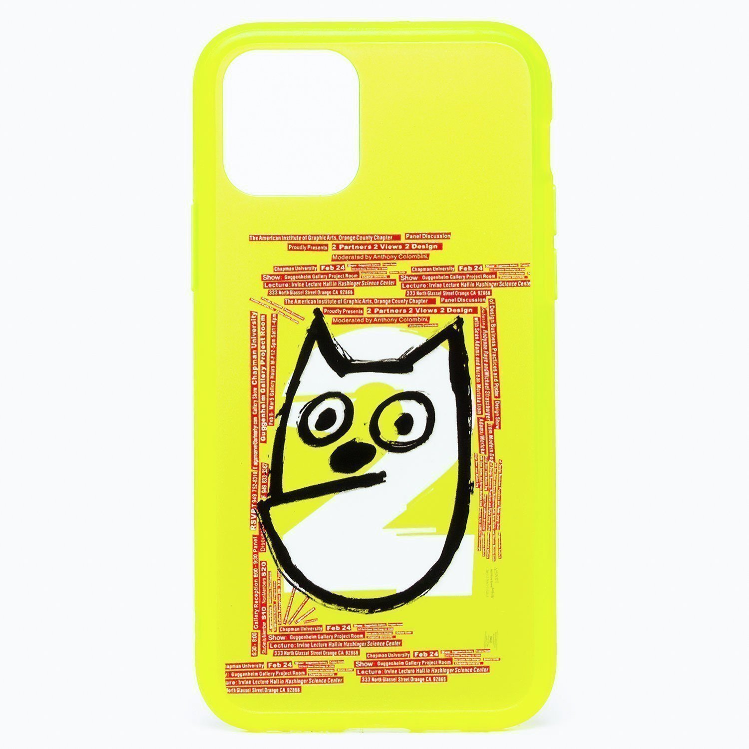 

Чехол-накладка PC046 для смартфона Apple iPhone 11 Pro, силикон, yellow (121996)