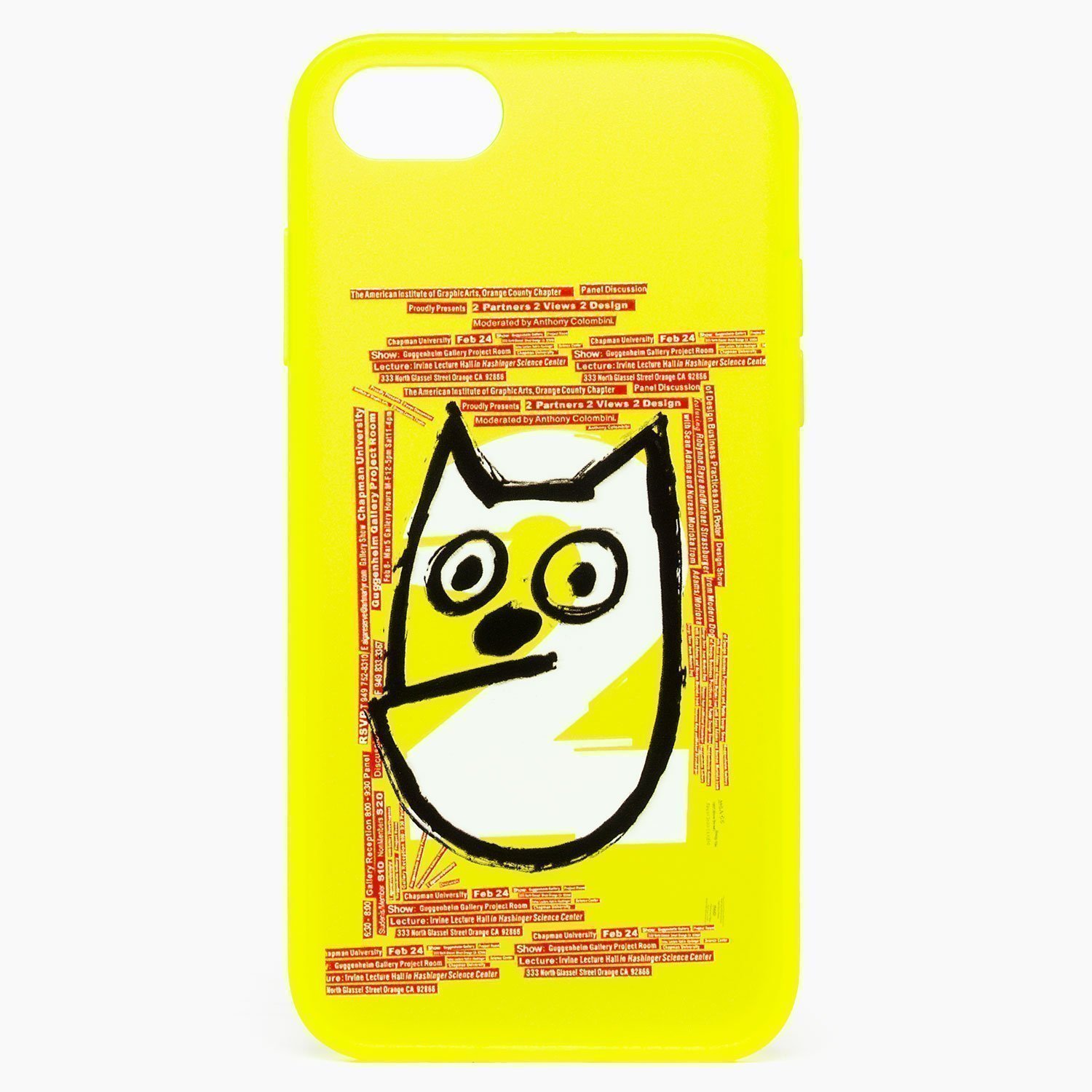 

Чехол-накладка PC046 для смартфона Apple iPhone 6/6S, силикон, yellow (122056)
