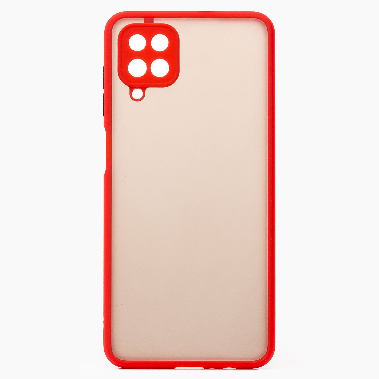 

Чехол-накладка PC041 для смартфона Samsung SM-A125 Galaxy A12, силикон, red/black (126897)