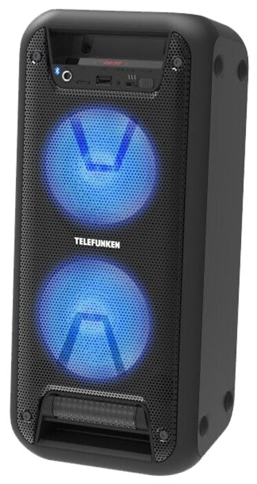 

Минисистема Telefunken TF-PS2206 черный 120Вт/FM/USB/BT/SD(TF-PS2206(ЧЕРНЫЙ)), TF-PS2206