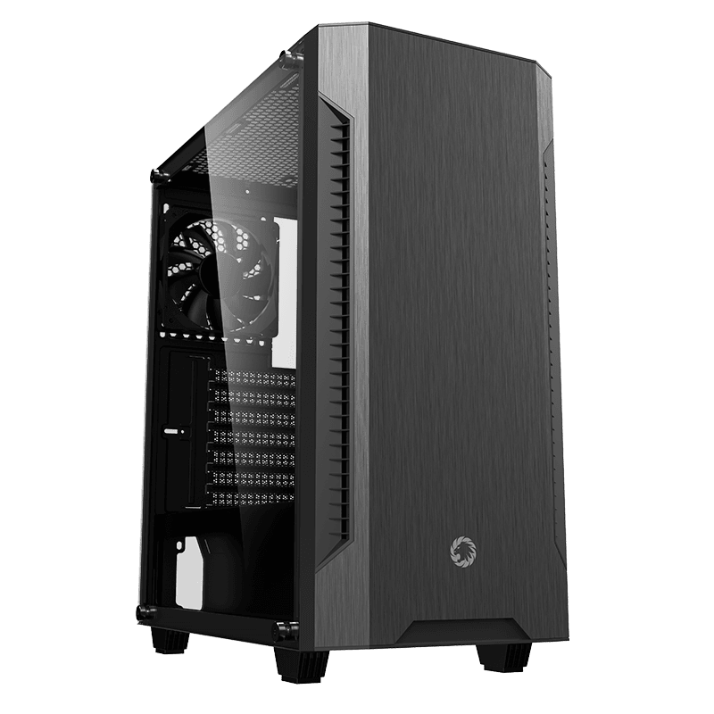 

Корпус GameMax Fortress TG, ATX, Midi-Tower, USB 3.0, черный, без БП, Fortress TG