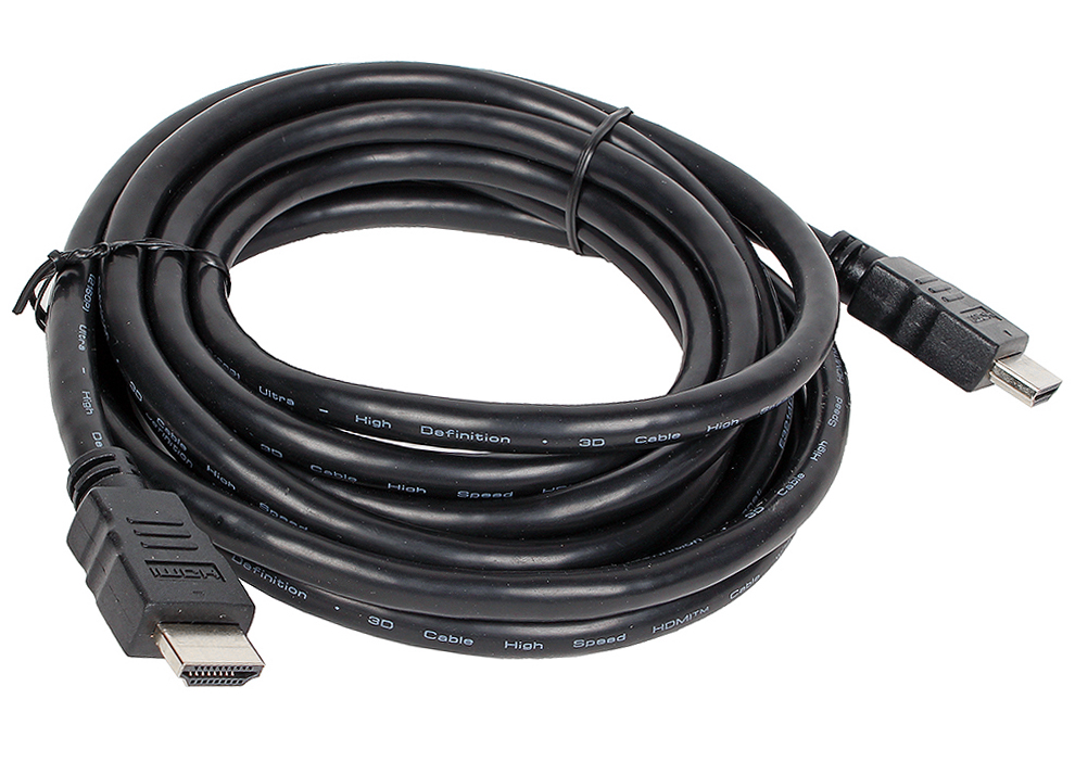 

Кабель HDMI(19M)-HDMI(19M) v1.4b 4K, 10 м, черный 5bites (APC-005-100)