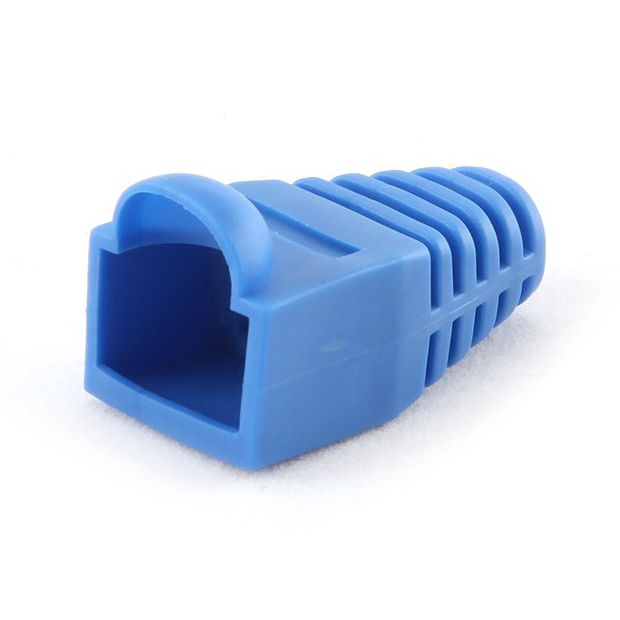 Колпачок изолирующий RJ-45, 100 шт. синий 5bites