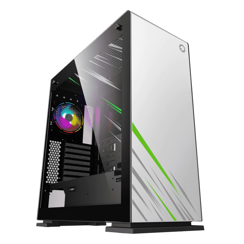 

Корпус GameMax Vega Pro, EATX, Midi-Tower, 2xUSB 3.0, RGB подсветка, белый, без БП, Vega Pro