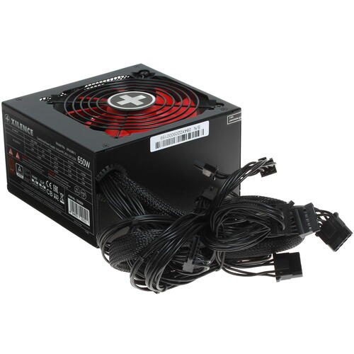 

Блок питания 650 Вт ATX Xilence XP650R11, 120 мм, 80 Plus Bronze (XN084), XP650R11