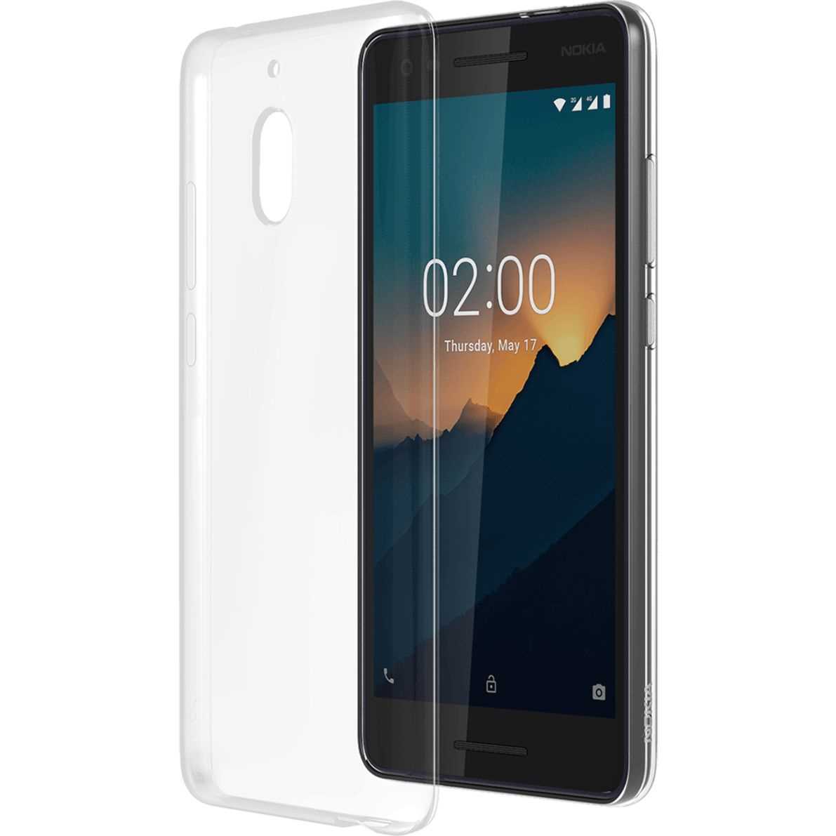 

Чехол Clear Case CC-120 для смартфона Nokia 2.1, термопластичный полиуретан (TPU), прозрачный (8P00000011)