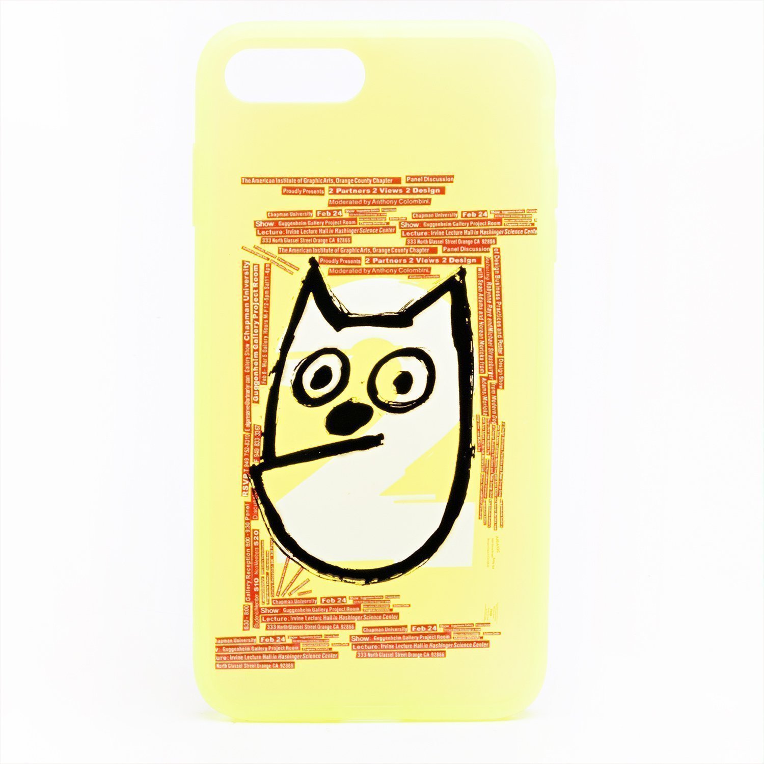 

Чехол-накладка PC046 для смартфона Apple iPhone 7 Plus/8 Plus, силикон, yellow (122068)
