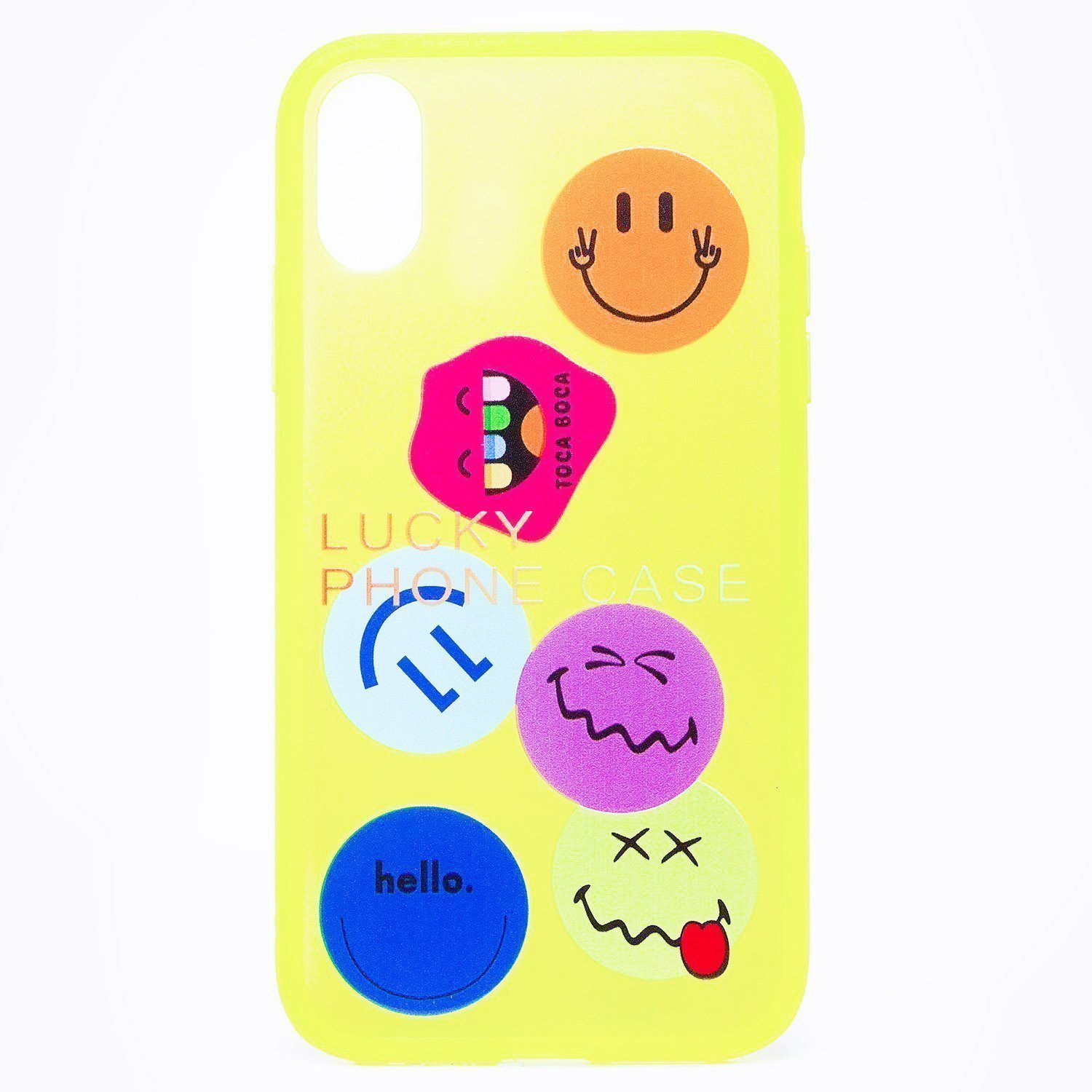 

Чехол-накладка PC046 для смартфона Apple iPhone X/XS, силикон, yellow (122088)