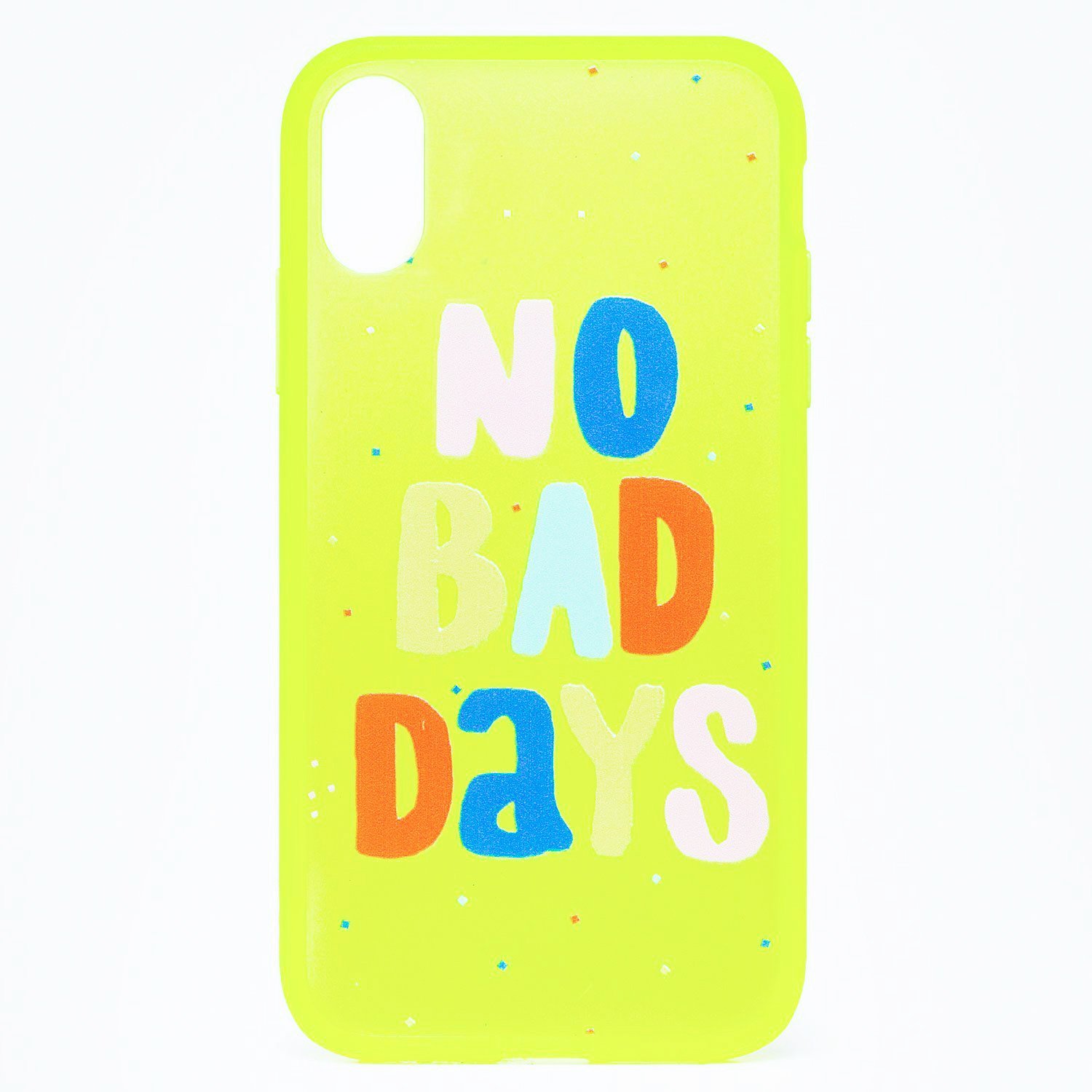 

Чехол-накладка PC046 для смартфона Apple iPhone X/XS, силикон, yellow (122096)