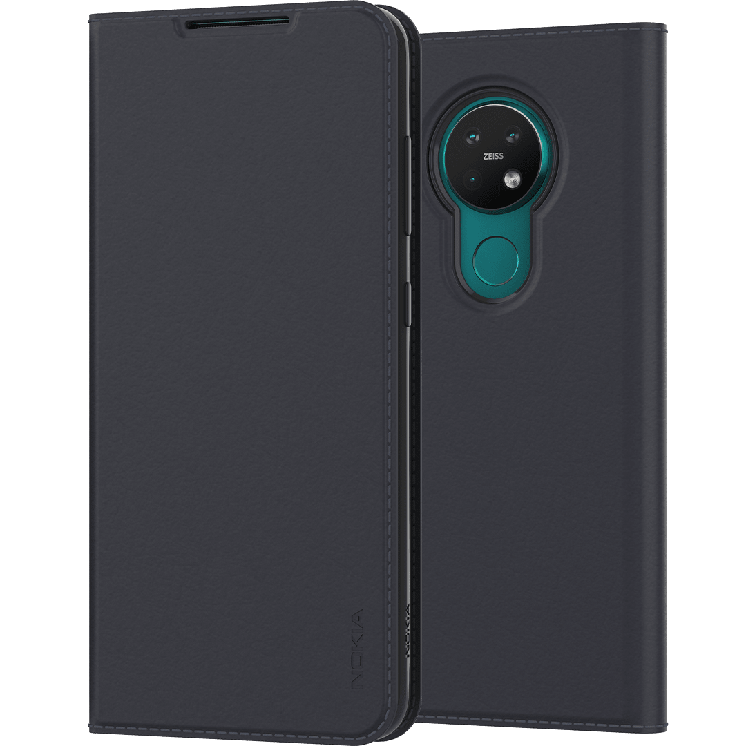 

Чехол Flip Cover CC-162/CC-172 для смартфона Nokia 6.2/7.2, поликарбонат/полиуретан, черный (8P00000092)