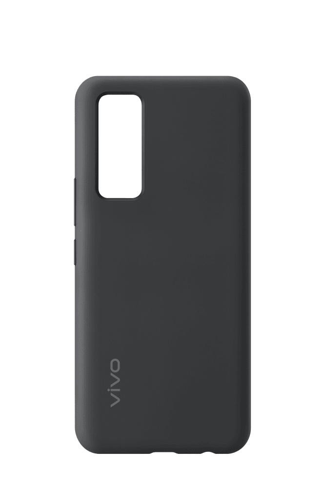 Чехол Vivo для смартфона vivo V20SE, поликарбонат/полиуретан, серый (6000124)