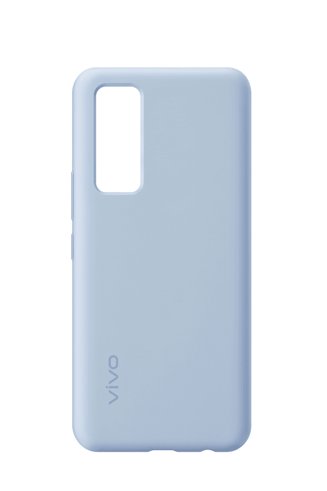 Чехол Vivo для смартфона vivo V20SE, пластик, TPU, голубой (6000125)