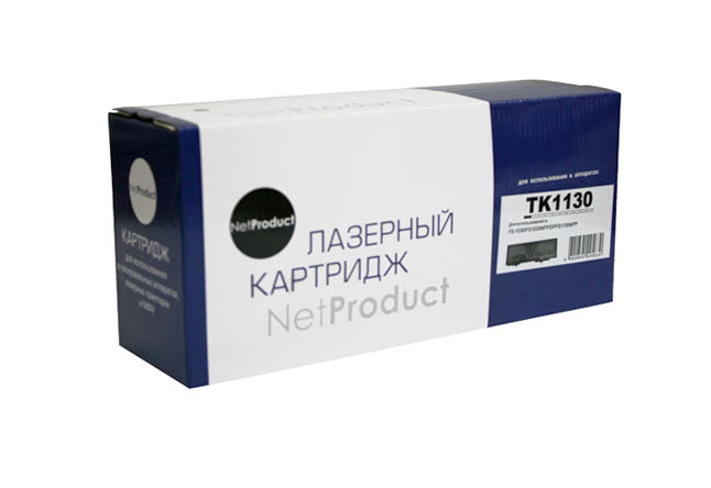 

Картридж лазерный NetProduct N-TK-1130 (TK-1130), черный, 3000 страниц, совместимый для Kyocera FS-1030MFP/DP/1130MFP