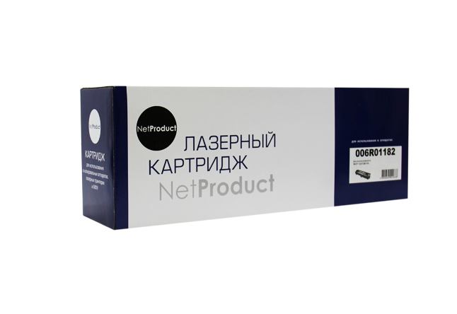 

Картридж лазерный NetProduct N-006R01182 (006R01182), черный, 30000 страниц, совместимый для Xerox WC Pro 123/128/133