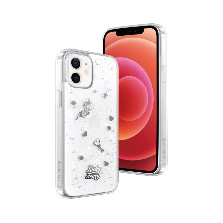 

Чехол SwitchEasy Lucky Tracy для смартфона Apple iPhone 12 mini, поликарбонат/полиуретан, прозрачный (GS-103-121-207-65)