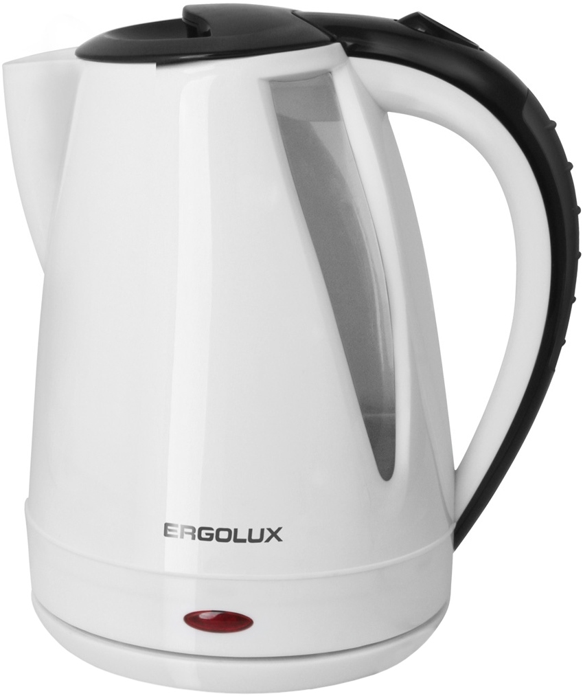 

Чайник Ergolux ELX-KP02-C32 1.8л. 2300Вт, Скрытый, пластик, белый/черный, ELX-KP02-C32