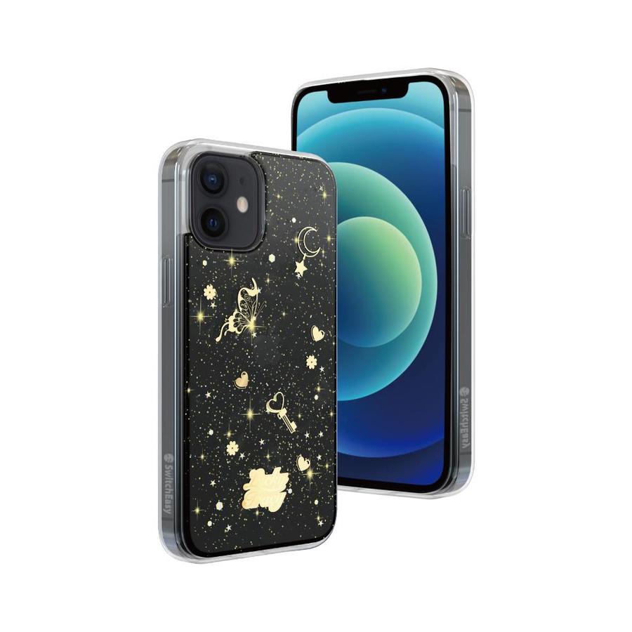 

Чехол SwitchEasy Lucky Tracy для смартфона Apple iPhone 12 mini, поликарбонат/полиуретан, прозрачный черный (GS-103-121-207-66)