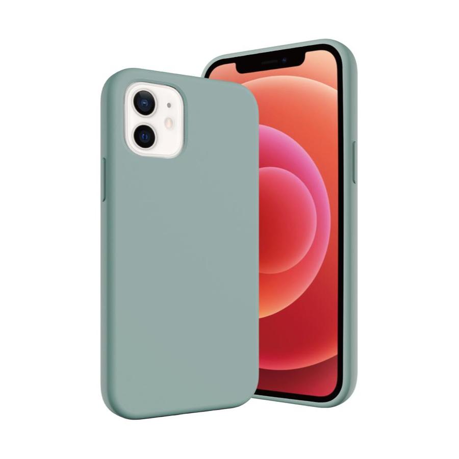 

Чехол SwitchEasy Skin для смартфона Apple iPhone 12 mini, жидкая силиконовая резина, бирюзово-голубой (GS-103-121-193-145)