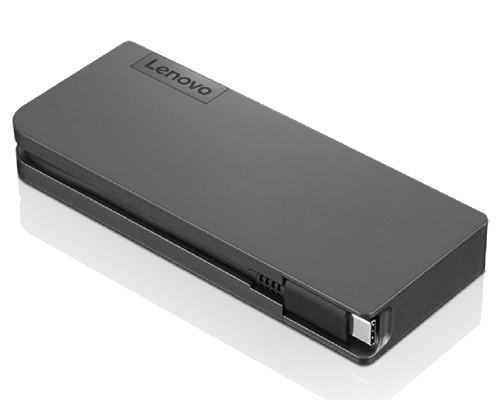 

Мультипортовый адаптер Lenovo Powered USB-C Travel Hub, 1xHDMI2.0, 1xVGA, 1xUSB 2.0, 1xUSB 3.1 Gen1, 1xGigabit RJ45, 1xUSB-C(только для зарядки), черный (4X90S92381), Powered USB-C Travel Hub