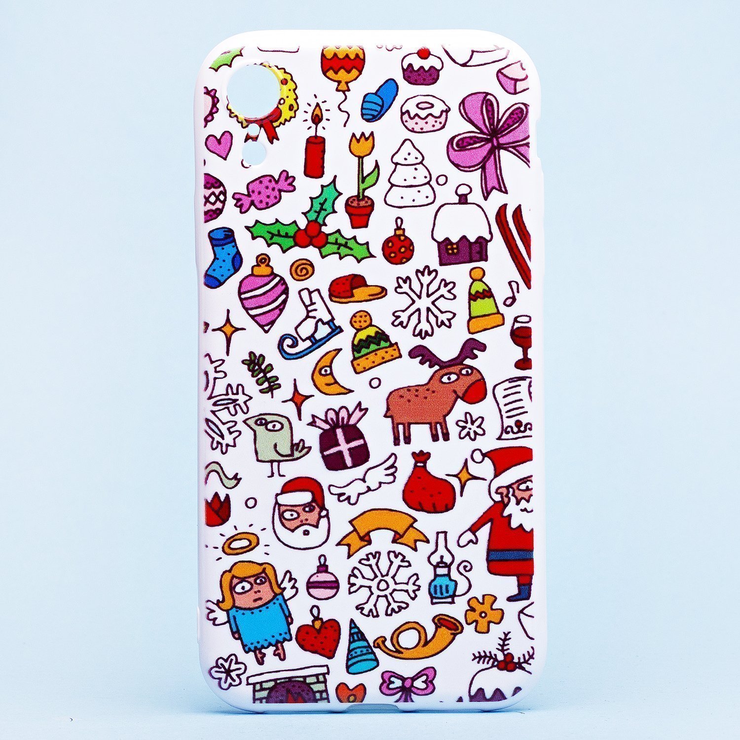 

Чехол-накладка SC198 для смартфона Apple iPhone XR, рисунок (001) (122766)