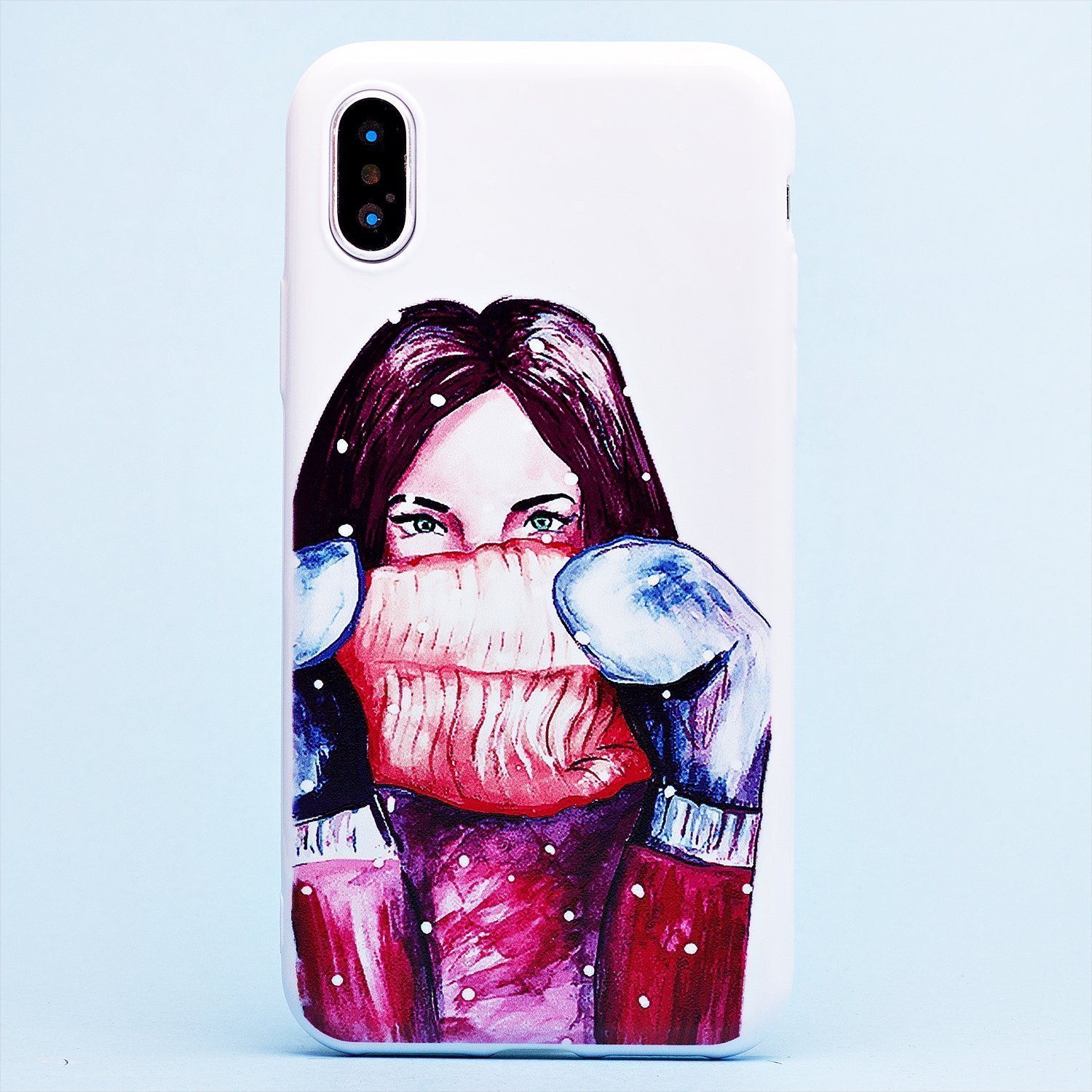 

Чехол-накладка SC198 для смартфона Apple iPhone X/XS, рисунок (002) (122764)