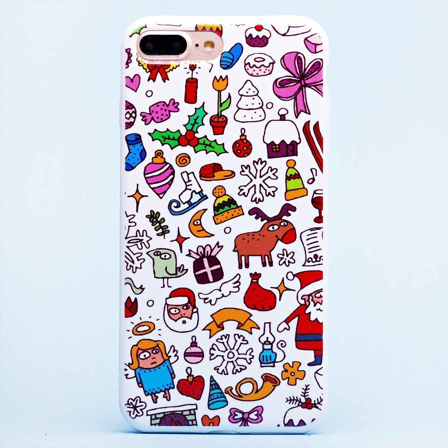 

Чехол-накладка SC198 для смартфона Apple iPhone 7 Plus/8 Plus, рисунок (001) (122757)
