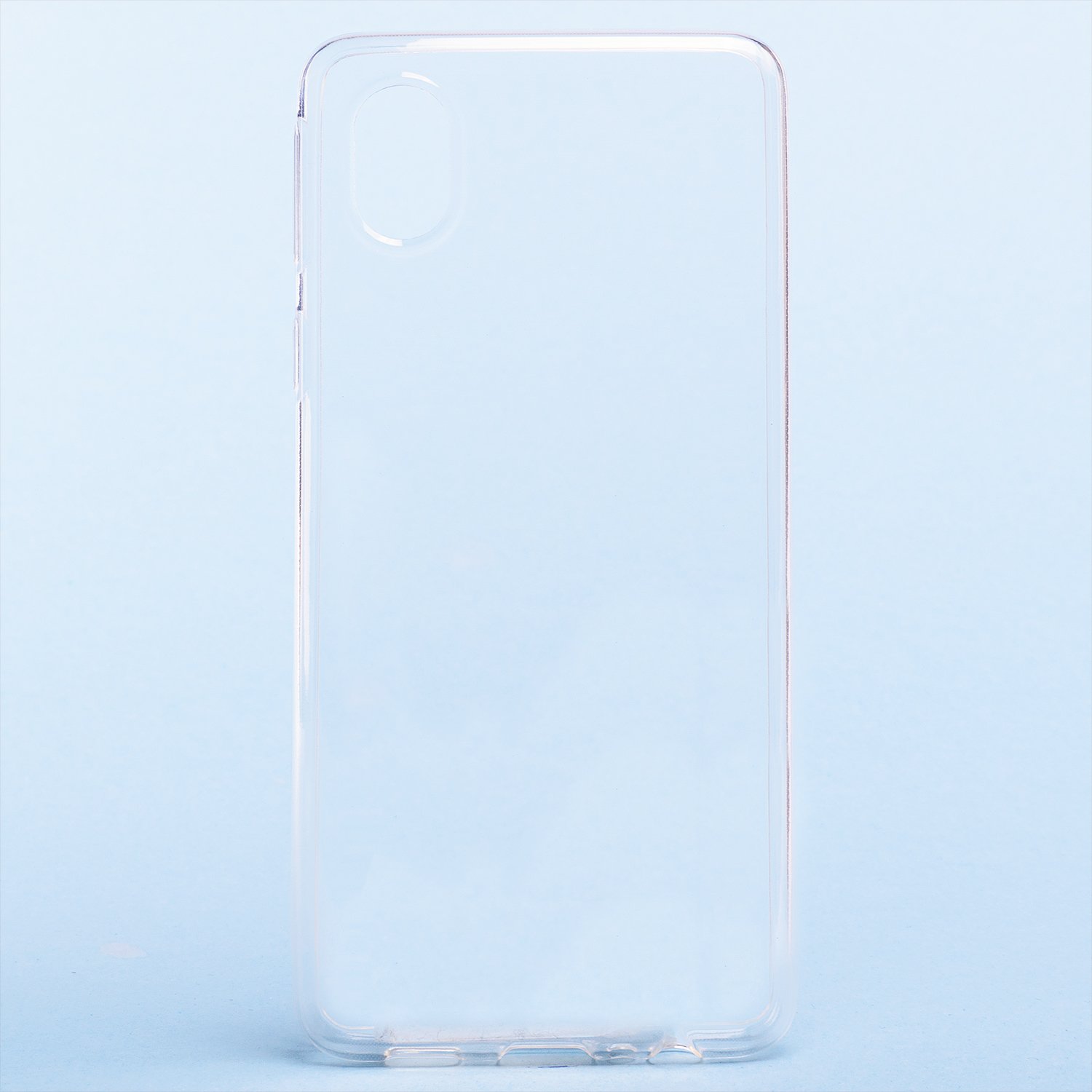 Чехол-накладка Ultra Slim для смартфона Samsung SM-A013 Galaxy A01 Core, силикон, прозрачный (120387)