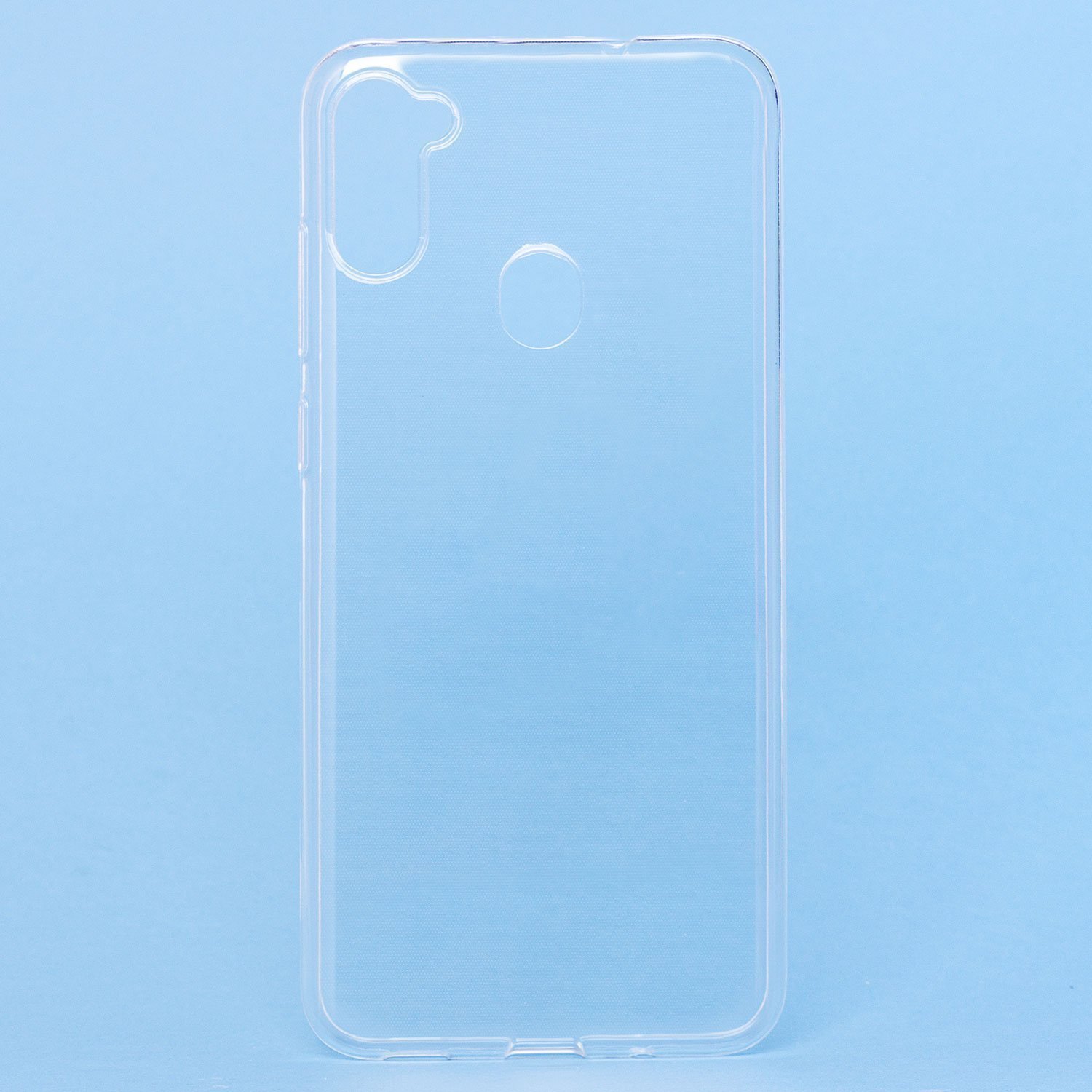 

Чехол-накладка Ultra Slim для смартфона Samsung SM-A115 Galaxy A11, силикон, прозрачный (116351)