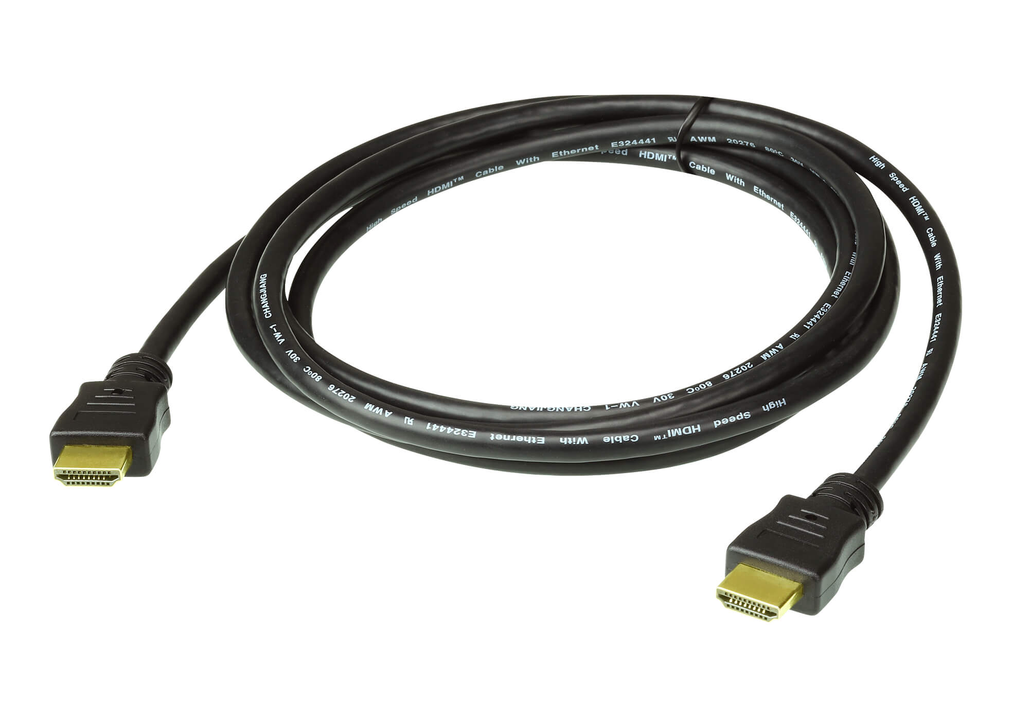 

Кабель HDMI(19M)-HDMI(19M) v1.4b 4K, 10 м, черный Aten (2L-7D10H)