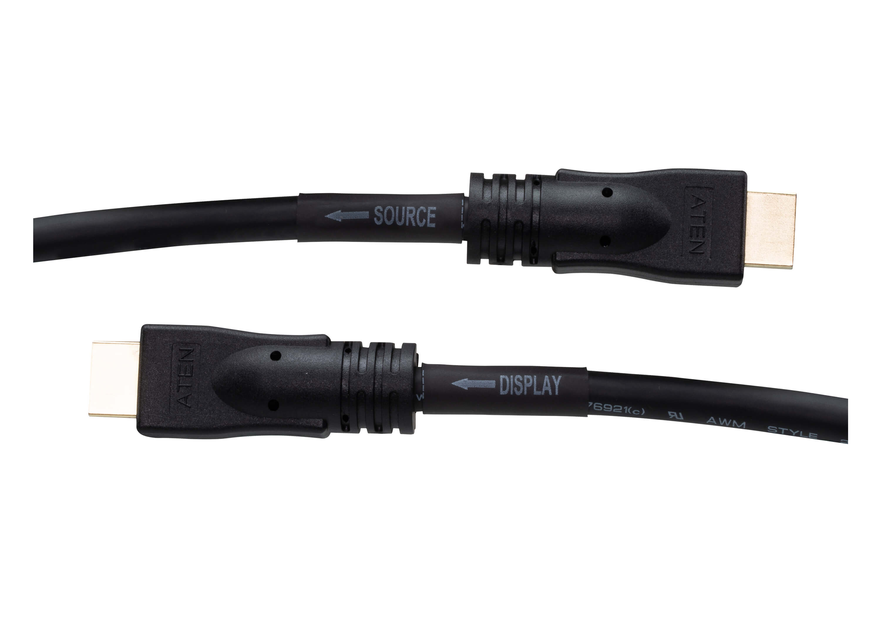 

Кабель HDMI(19M)-HDMI(19M) v1.4b 4K, 20м, черный Aten (2L-7D20H), 0