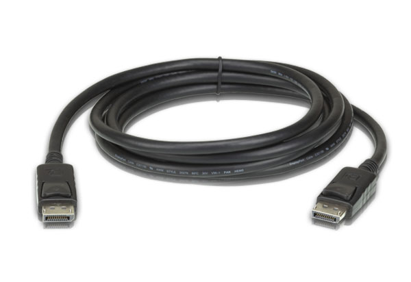 

Кабель DisplayPort(20M)-DisplayPort(20M) v1.2 4K, 3 м, черный Aten (2L-7D03DP)