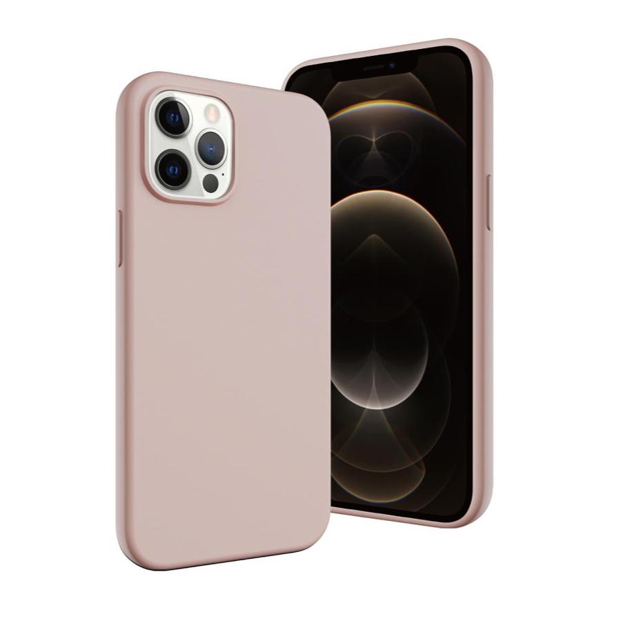 

Чехол SwitchEasy Skin для смартфона Apple iPhone 12 Pro Max, жидкая силиконовая резина, розовый песок (GS-103-123-193-140)