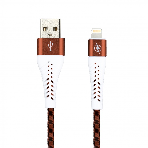 

Кабель USB 2.0(Am)-Lightning 8-pin(m), 2A, 1м, коричневый Smartbuy CHESS iK-512CSS (iK-512CSS brown), iK-512CSS