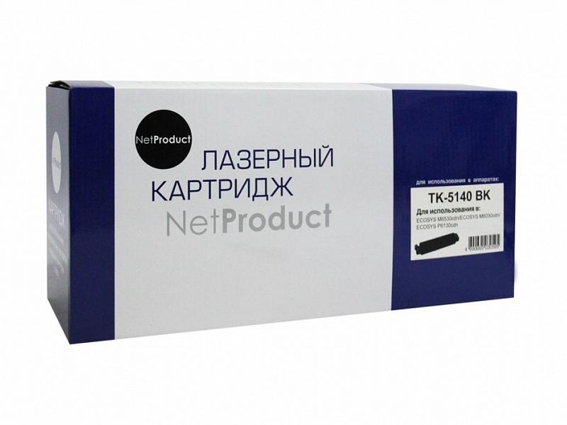 

Картридж лазерный NetProduct N-TK-5140Bk (TK-5140K/1T02NR0NL0), черный, 7000 страниц, совместимый для Kyocera Ecosys M6030cdn/M6530cdn/P6130cdn