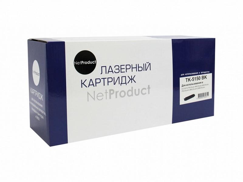

Картридж лазерный NetProduct N-TK-5150Bk (TK-5150K/1T02NS0NL0), черный, 12000 страниц, совместимый для Kyocera ECOSYS M6535cidn/P6035