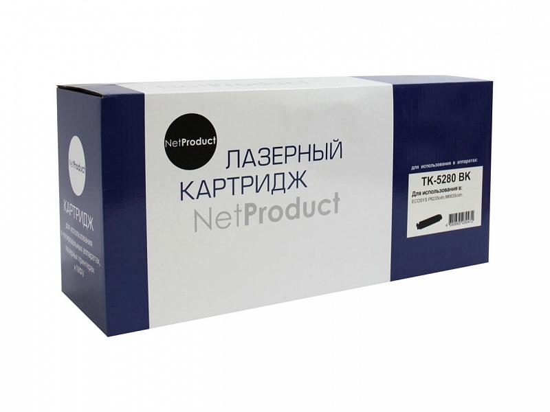 

Картридж лазерный NetProduct N-TK-5280BK (TK-5280K/1T02TW0NL0), черный, 13000 страниц, совместимый для Kyocera ECOSYS P6235/ M6235/ M6635