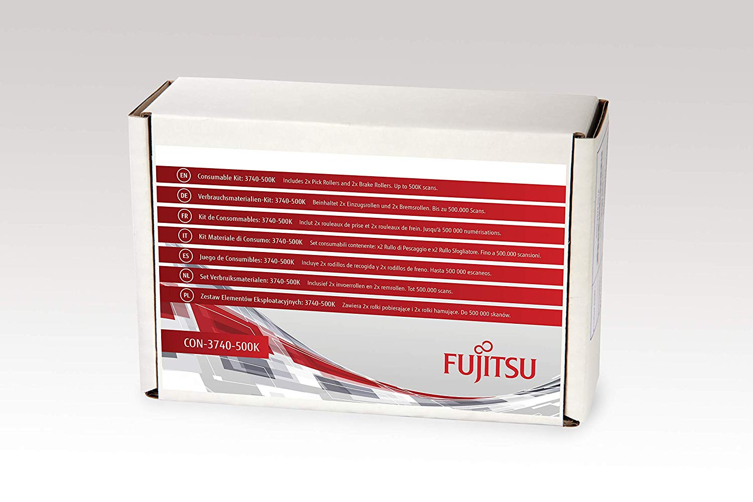 

Сервисный комплект Fujitsu Consumable Kit для fi-7600/fi-7700S/fi-7700 (CON-3740-500K), Consumable Kit