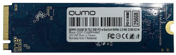 Твердотельный накопитель (SSD) Qumo 256Gb Novation, 2280, M.2, NVMe (Q3DT-256GPPH-NM2) - фото 1