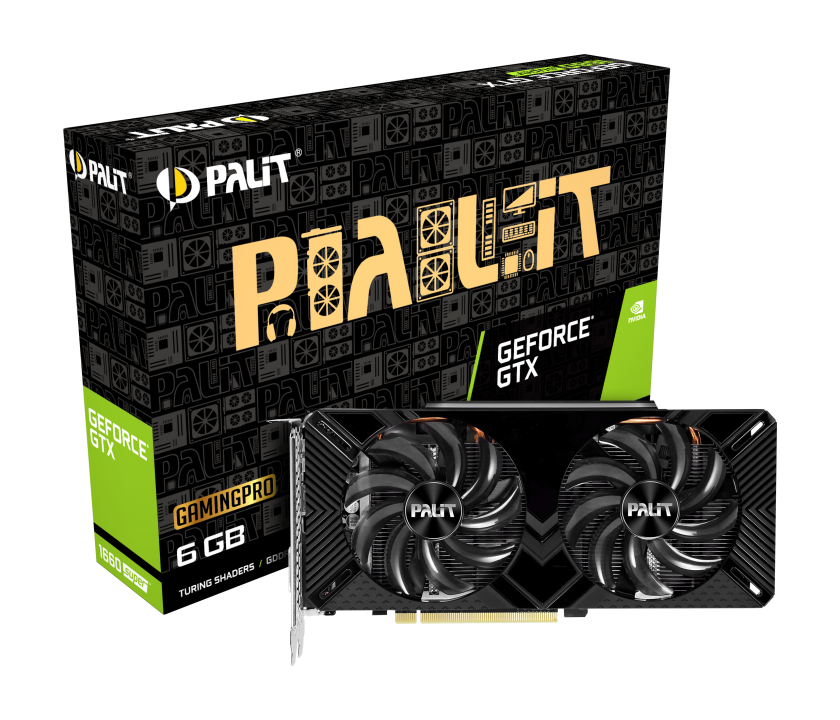 Видеокарта Palit NVIDIA GeForce GTX 1660 SUPER Gaming Pro, 6Gb DDR6