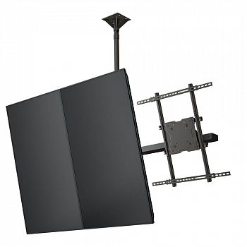 

Кронштейн потолочный для TV/монитора Wize Pro CMP42, 26"-42", VESA 200x200мм-400x400мм, наклонный, до 68 кг, черный, CMP42
