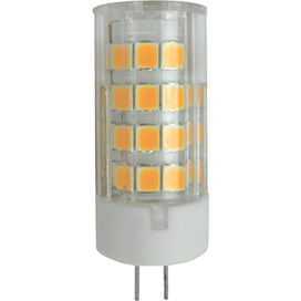 

Лампа светодиодная G4, Corn Micro , 220В, 4Вт, 2800K/теплый, 80 Ra, Ecola (g4kw40elc), 0