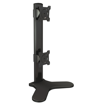

Кронштейн настольный TV/монитора Wize Pro DSV2, 10"-24", 2-монитора, VESA 75x75мм-100x100мм, наклонный, до 14кг, черный, DSV2