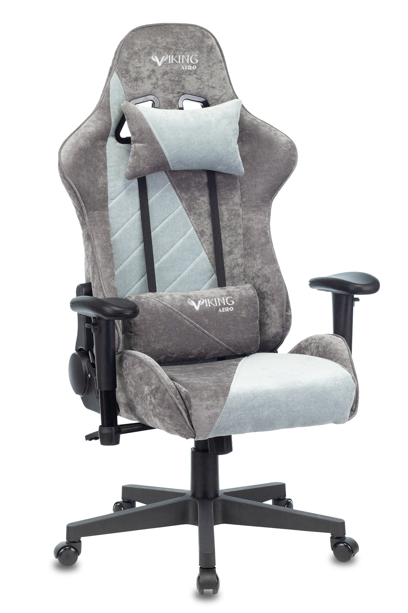 

Кресло игровое Бюрократ VIKING X серо-голубой (VIKING X GREY), VIKING X
