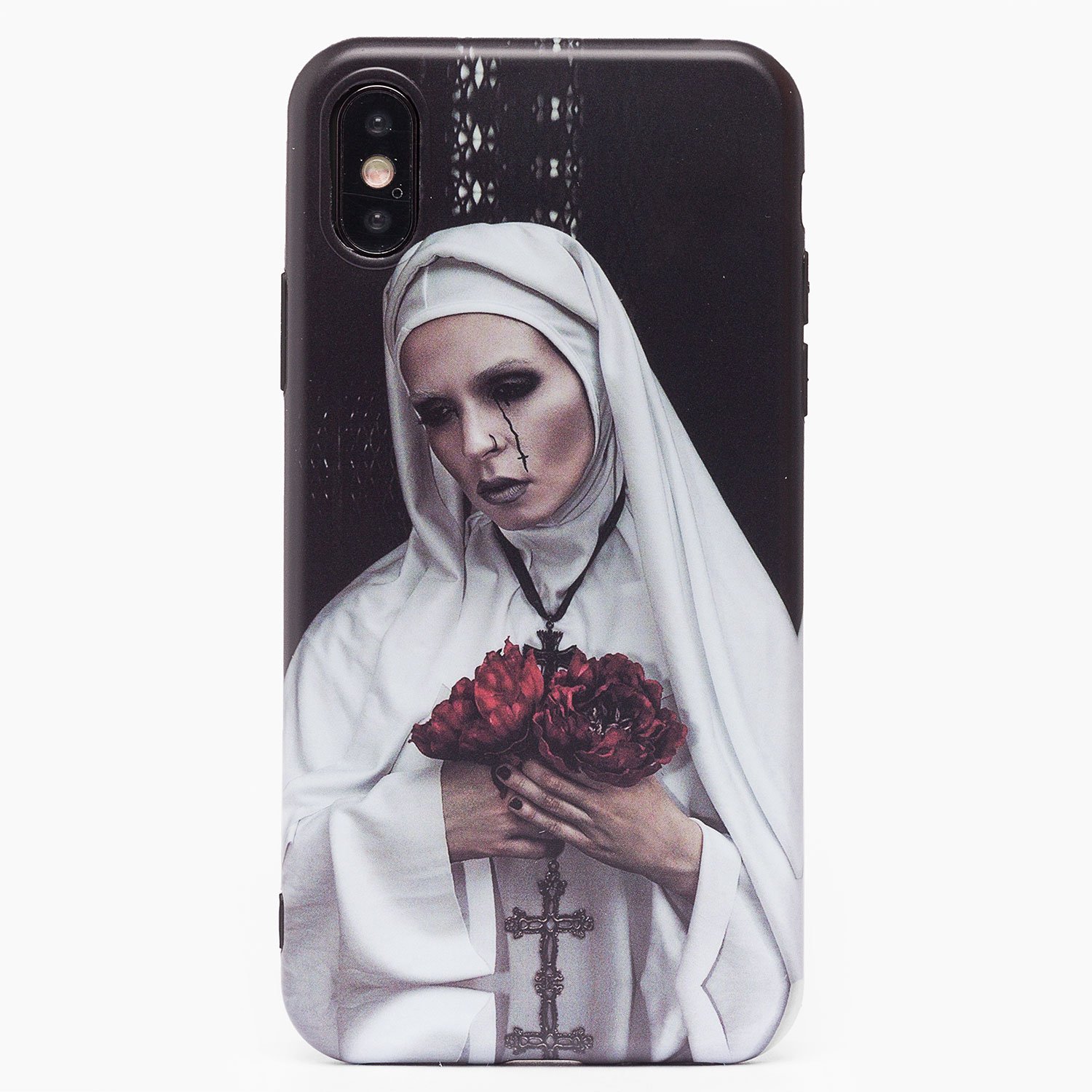 

Чехол-накладка SC170 для смартфона Apple iPhone X/XS, силикон, черный 008 (111078)